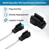NuIth Car Speaker Wiring Harness Connector Adapter Replacement for Chrysler/Dodge/Jeep/Eagle/Plymouth