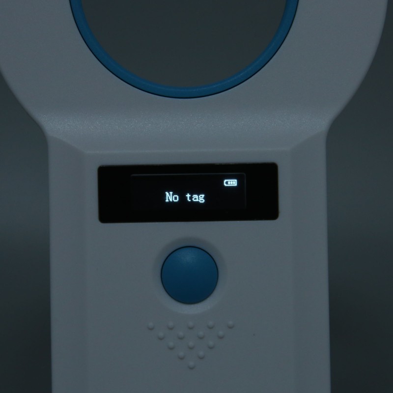 Microchip Scanner Wireless 2.4G Connection USB Charging Clear Display Stable