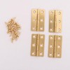 XUYIYUE Piano Music Table Hinge Brass Hinge Straight Edge Upright