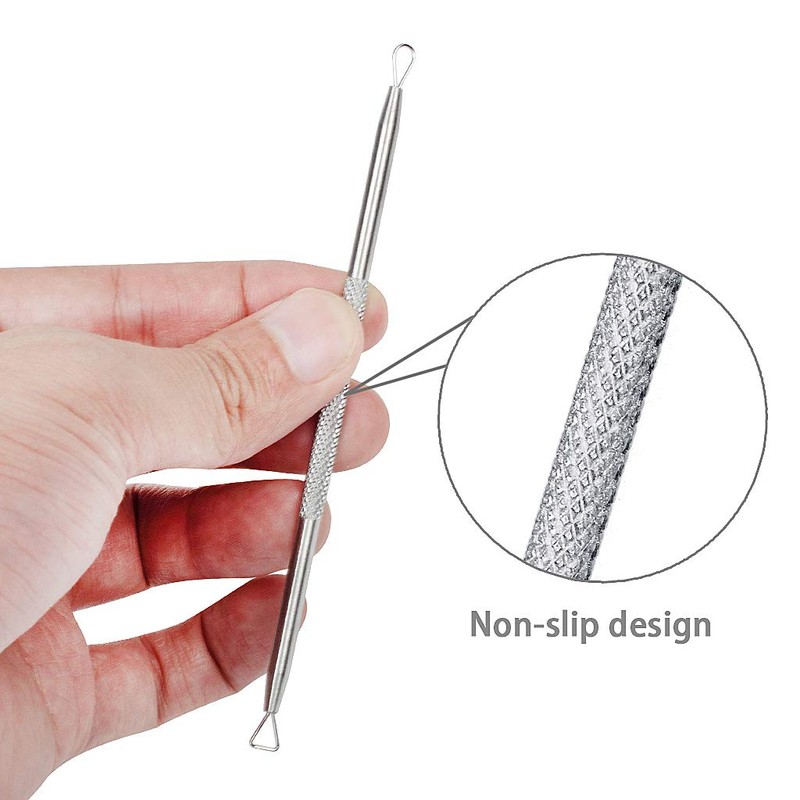 5PCS Blackhead Remover Tool Set Acne Extractor Comedone Pimples Spot