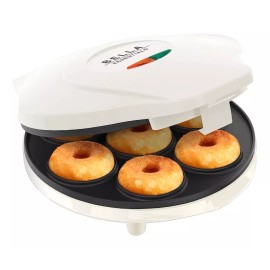Bellla Mini Maquina Para Hacer Donas Bella Blanca 7 Donas Color Blanco