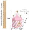 Big Dot of Happiness Little Princess Crown - Treat Box