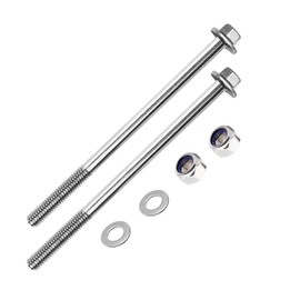 304 Stainless steel Front Control A-Arm Bolt Kit for Polaris UTV's 2008-2019 RZR Ranger 570 800 900 1000 Diesel XP HST,7519087(2 Pack)