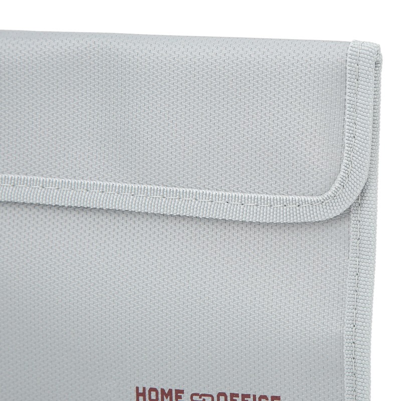 Fireproof Document Bag Waterproof and Fireproof Money Bag with Dual