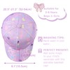 Zsedrut Girls Baseball Cap Kids Cute Sun Hat Adjustable Trucker