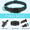 Petbuy Reflective Nylon Dog Collars 2pcs,with Quick Release Buckle,Adjustable Safety