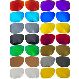 Wetnenss Replacement Lenses for Rayban Justin RB4165 (54 mm) Sunglasses Polarised Thickness 1.5 mm Salt Prevention Oil-Proof (Dark Red) (Dark Red), red