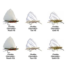 Chubby Chernobyl Dry Flies Assortment Kit
