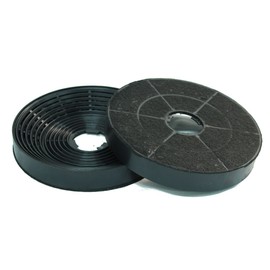 Activated Carbon Filter for Silverline AF 100 Cooker Hood Accessories with Recirculation Operation 4 Pieces (2 Pairs)