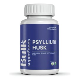 Suplemento Cápsula Bulk Superfoods Suplementos Alimenticios Psyllium Husk 500mg