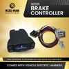 RIZZ-Man 90195 Brake Controller with Wiring Harness, Compatible with RAM