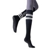 Dress Cici Knee High Non Slip Socks With Grips On
