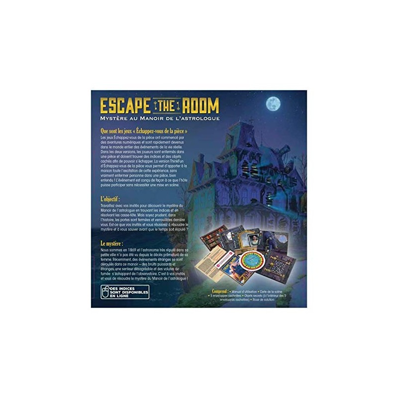 Ravensburger game – Escape The Room Myst Manor, 76315