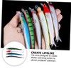 BESPORTBLE 4Pcs Simulation Lure Bait for Fishing Lightweight Plastic Imitation