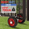 USCaster Rolling Gate Wheel,Sliding Gate Casters for Chain Link Gates