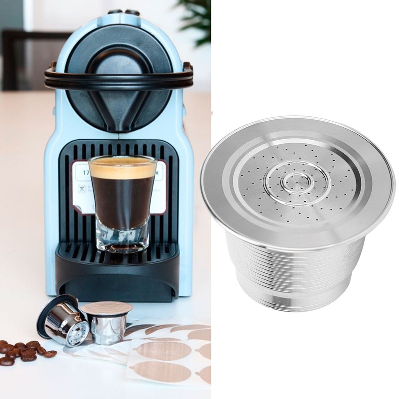 Coffee Capsule Set 304 Stainless Steel Reusable Refillable Filter Coffee