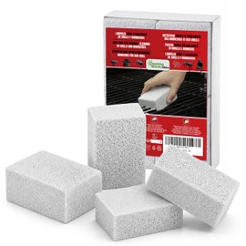 Cleaning Block Grill - 4 Pezzi - Blocco detergente per griglie e barbecue. Rimuove anche lo sporco più ostinato senza prodotti chimici e senza sforzo