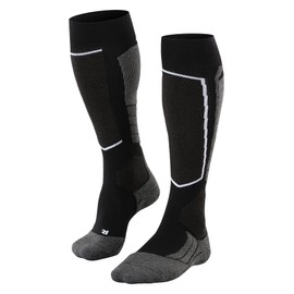 Falke SK2 Wool Men's Ski Socks, black, 42-43