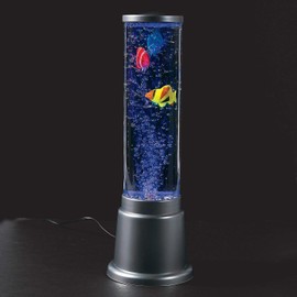 Fish Bubble Lamp - 13 inch tall - Dormroom, Kids room and Home Decor