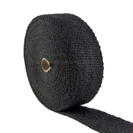 JC Performance Products USA Exhaust Pipe Wrap, Heat Shield Tape in: Fiberglass, Basalt (Titanium), Vermiculite or Foil Faced.