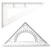 Triangle Ruler Square Set, 30/60 and 45/90 Degrees, Set of