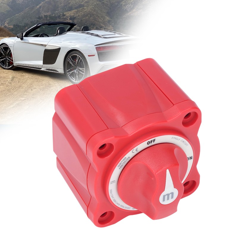 300A Battery Disconnect Switch ON/Off Single Circuit Power Isolator IP66