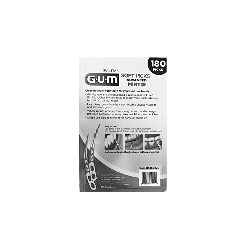 GUM Soft - Púas (180 púas)