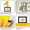 WEISIPU Frame Hanger Picture Wall Hanging Easy Tool Photo Hanging
