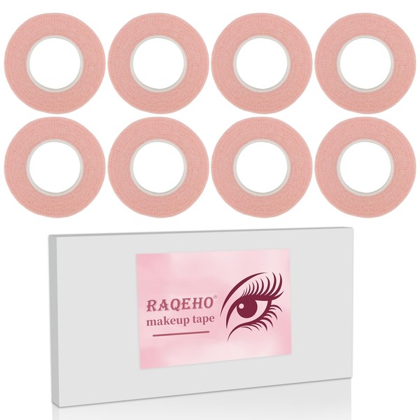 RAQEHO 8rolls Makeup Tape for Eyeshadow - Eye Make Up