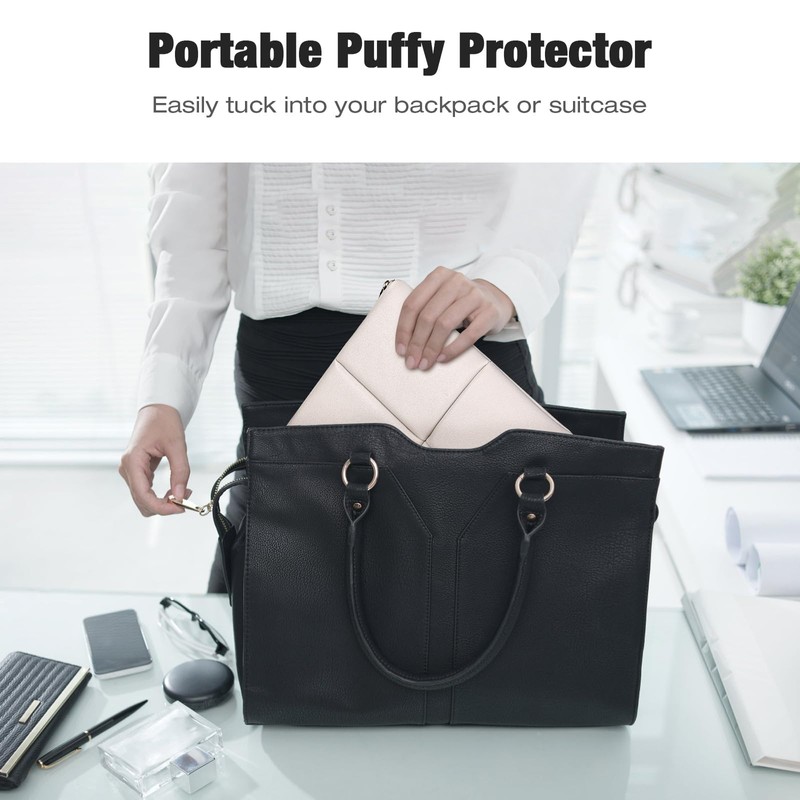 MoKo 12.9 Inch Tablet Case Compatible with Inches, Puffy PU