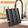 QWLWBU 5 Pcs Baguett-e Bread Pan Set,Nonstick 4-Slot Perforated French