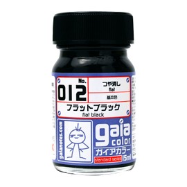 Gaianots Gaiacara - 15ml 012 Flat Black