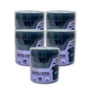 Easy & Black Cotton Swab 200P (Cylinder) - 5 Pack