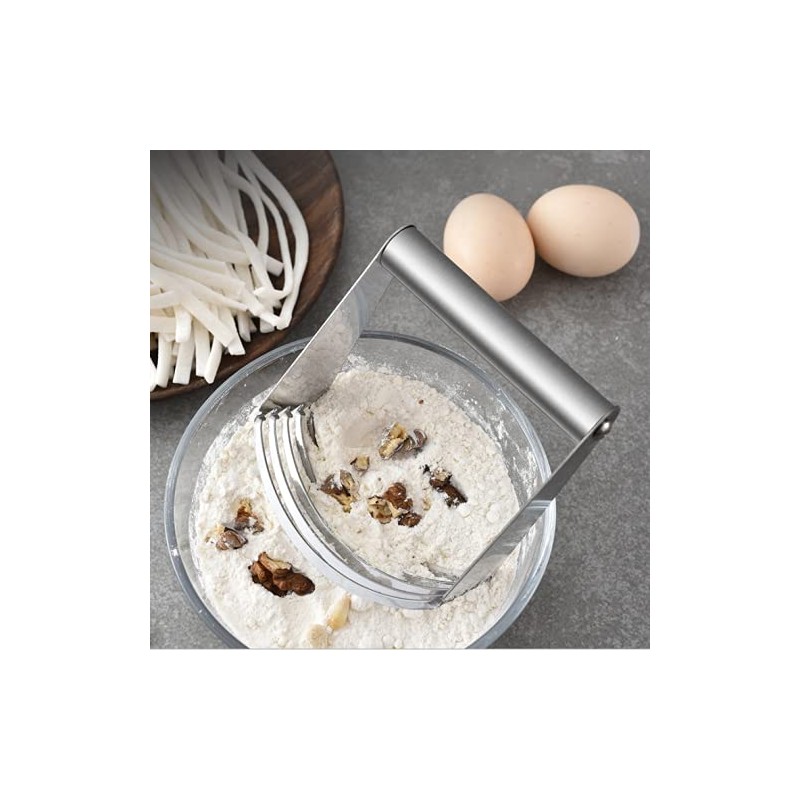 KDDOM Stainless Steel Dough Blender Pastry Cutter Flour Mixer Kitchen