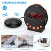 AMIR Dual Extra Loud Alarm Clock with Bed Shaker, Sonic