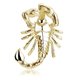 MATERIA by Matthias Wagner Scorpion Pendant Gold for Men – Silver 925 Jewellery KA-340, Silver