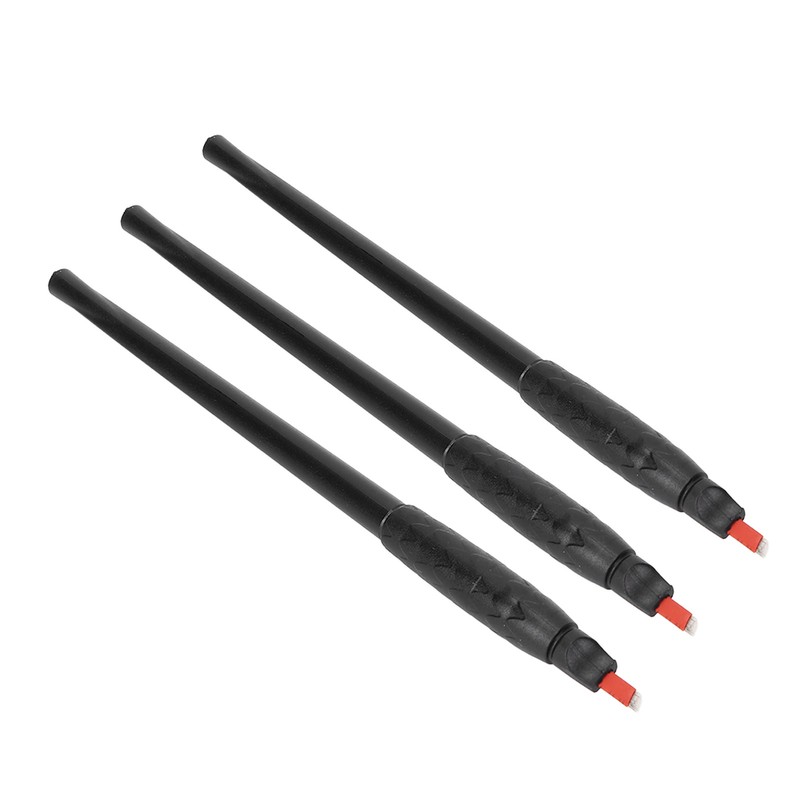 10pcs 12F Microblading Pen Home Salon Ergonomic Disposable Manual Eyebrow