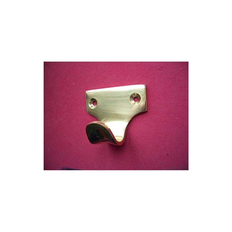 The Home Fusion Company Solid Brass Sash Window Pull Lift