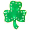 Northlight Lighted Green Shamrock St. Patrick's Day Window Silhouette -