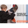 Perfect Curve Cap Rack | Over-The-Door Hat Organizer | Nine