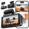WOLFBOX X3 2.5K 60FPS Dash Cam, STARVIS 2 IMX675 with