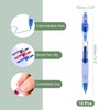 M&G Gel Pen Medium Point 0.5mm, 12 Pack Quick Dry