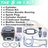 Adefol Piston & Cylinder Assembly (50mm) for Jonsered CS 2171