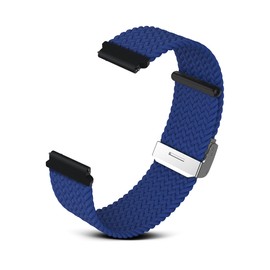 RoYiio Woven nylon bracelet for lug width 20 mm, 22 mm, comfortable and breathable, with quick release, nylon strap for men and women