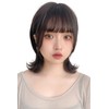[Brightlara] Soft Wolf Layer Wig Medium Short Natural Full Wig