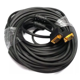 Importer520 50FT 50 FT Gold Plated SVGA SUPER VGA Monitor Male - Male Cable CORD FOR PC TV