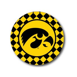 VictoryStore Coasters - University of Iowa Neoprene Hawkeye Fan Coaster Set#3, Set of 4