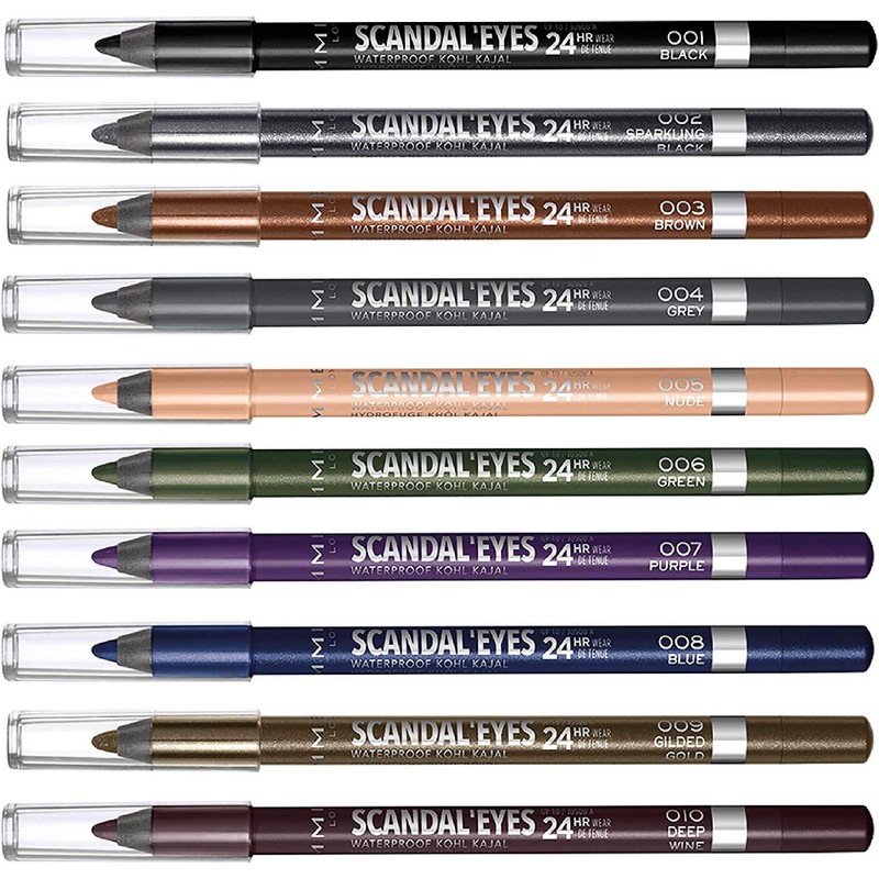 Rimmel Scandal'eyes Waterproof Liner, Black, 1.2 g