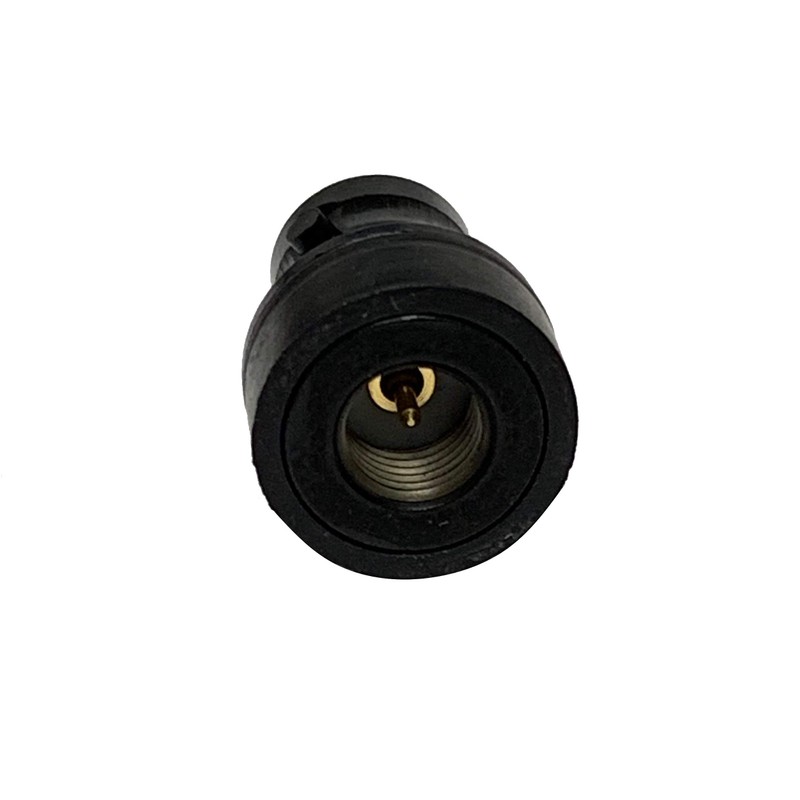 BNCJ‑SMAP Low Profile Black SMA‑to‑BNC Adapter 50 Ω SMA Male to