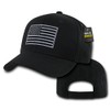 RAPDOM Tactical T76-USA-BLK Embroidered Operator Cap, Black